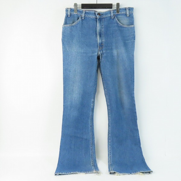 実際に弊社で買取させて頂いたLevis/リーバイス ヴィンテージ 646-0217 オレンジタブ 刻印575 USA製 デニムパンツ /W36