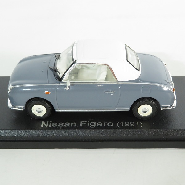 実際に弊社で買取させて頂いたアシェット/ノレブ 国産名車コレクション 1/43 NISSAN FIGARO/日産 フィガロ 1991/ミニカーの画像 2枚目