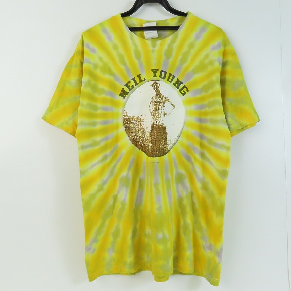 実際に弊社で買取させて頂いたNEIL YOUNG/ニールヤング MUSIC IN HEAD TOUR 2000 タイダイ柄 バンドTシャツ /L