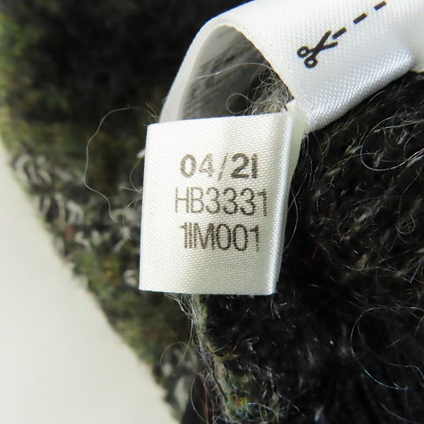 実際に弊社で買取させて頂いたY-3/ワイスリー 21AW U CH1 CAMO KNIT CREW SWEATER/カモフラ柄 オーバーサイズクルーネックニット HB3331/2XLの画像 5枚目