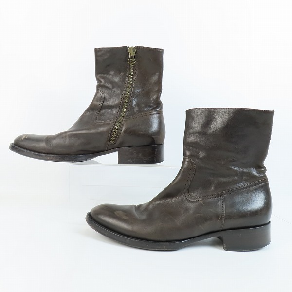 実際に弊社で買取させて頂いたBUTTERO/ブッテロ サイドジップブーツ B825/43の画像 3枚目