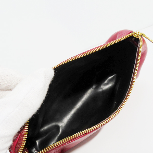 実際に弊社で買取させて頂いたBOTTEGA VENETA/ボッテガヴェネタ レザー ポーチ の画像 3枚目