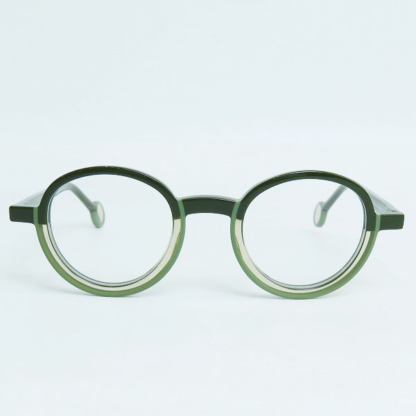 実際に弊社で買取させて頂いたTHEO/テオ Balancoire/ブランコワール ボストン型 メガネフレーム/アイウェアの画像 1枚目