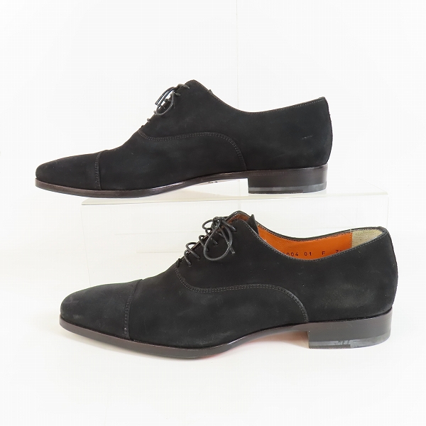 実際に弊社で買取させて頂いたSantoni/サントーニ 15004 ストレートチップ レザーシューズ/7.5の画像 3枚目