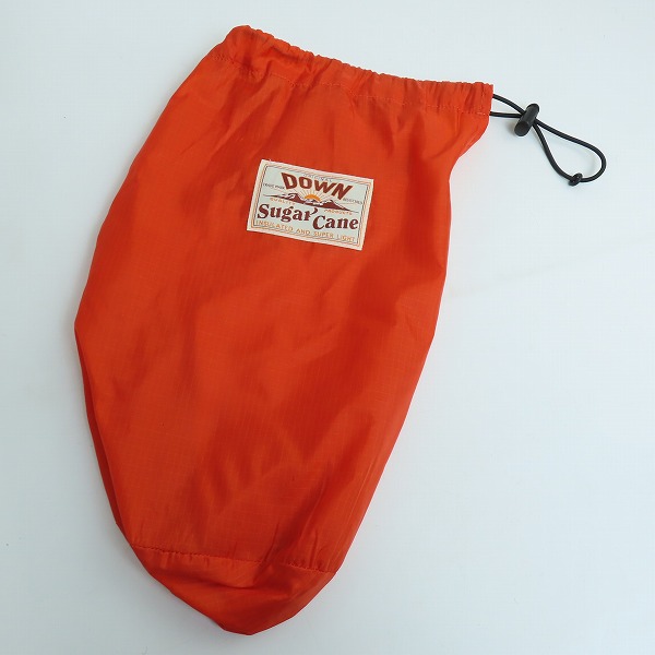 実際に弊社で買取させて頂いたSUGAR CANE/シュガーケーン 東洋エンタープライズ コンパクト ダウンジャケット オレンジ/Lの画像 6枚目