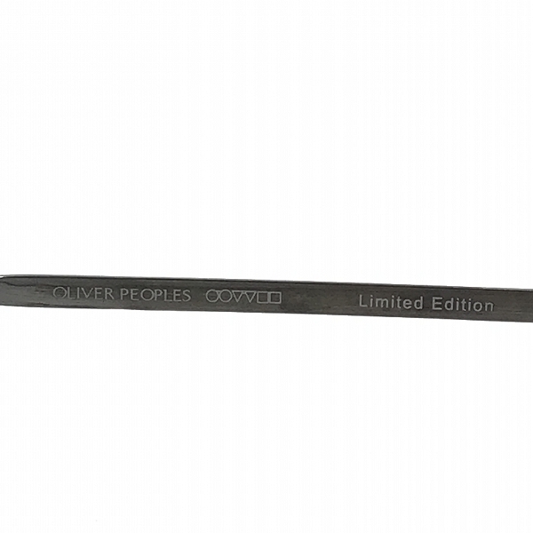 実際に弊社で買取させて頂いたOLIVER PEOPLES/オリバーピープルズ Limited Edition 雅 度入り メガネフレーム/アイウェア 505 BKPの画像 6枚目