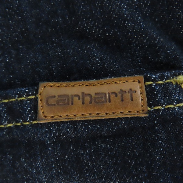 実際に弊社で買取させて頂いたCarhartt/カーハート Ziggy Pant デニムパンツ W32L32の画像 6枚目