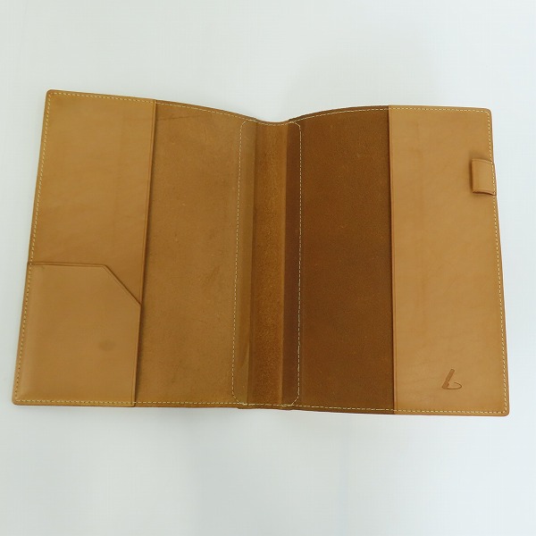 実際に弊社で買取させて頂いた土屋鞄製造所/ツチヤカバン ノートカバー/手帳ケース ブラウンの画像 3枚目