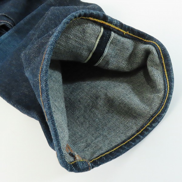 実際に弊社で買取させて頂いたEVISU/エヴィス LOT.2001 TIGER PRESHRUNK/タイガープレシュリンク カモメ デニム パンツ/ジーンズ/36の画像 5枚目