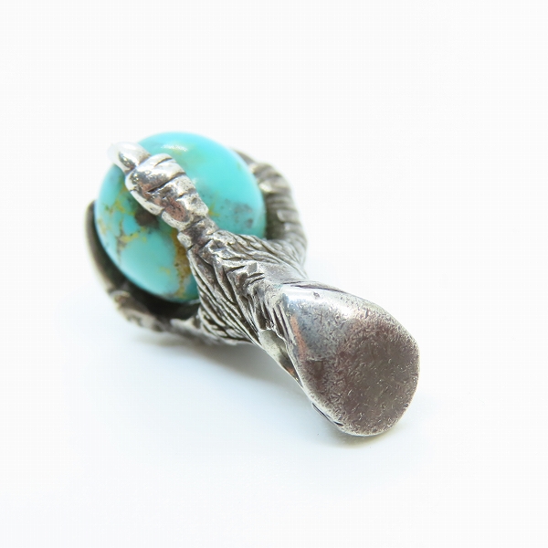 実際に弊社で買取させて頂いたARIZONA FREEDOM/アリゾナフリーダム ターコイズ  旧型イーグルクロー ペンダントトップの画像 4枚目