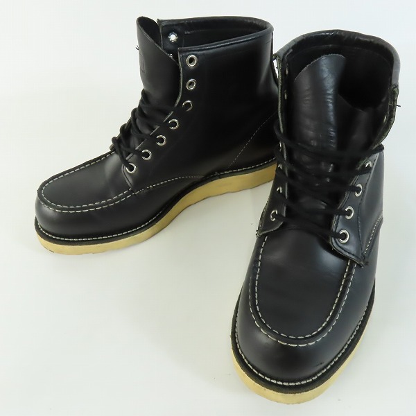 実際に弊社で買取させて頂いたREDWING/レッドウィング アイリッシュセッター クラシックモックトゥブーツ サイドロゴ 羽タグ 9D