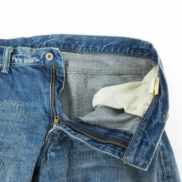 実際に弊社で買取させて頂いたTENDERLOIN/テンダーロイン K7 デニムパンツ/ジーンズ リペア加工 34の画像 4枚目