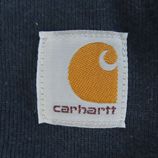 実際に弊社で買取させて頂いたCarhartt/カーハート ORIGINAL FIT/オリジナルフィット プルオーバーパーカー/Sの画像 4枚目