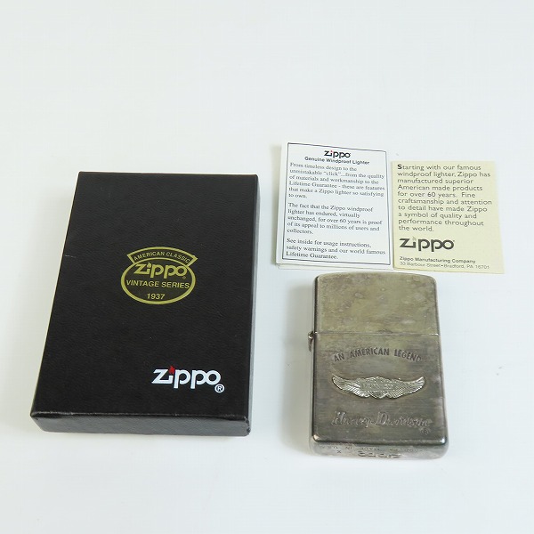 実際に弊社で買取させて頂いたZIPPO/ジッポー HARLEY-DAVIDSON/ハーレーダビッドソン 94年製の画像 6枚目