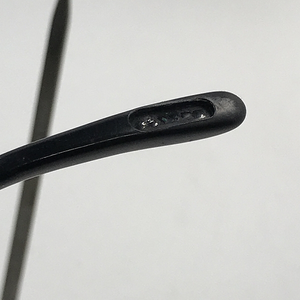 実際に弊社で買取させて頂いたOLIVER PEOPLES/オリバーピープルズ Limited Edition 雅 度入り メガネフレーム/アイウェア 505 BKPの画像 8枚目