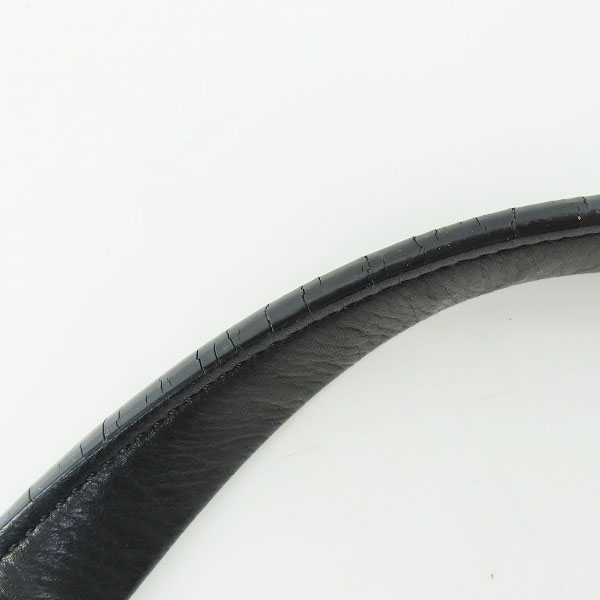 実際に弊社で買取させて頂いたCELINE/セリーヌ EDGE/エッジ  レザーハンドバッグ ベージュ×ブラックの画像 7枚目