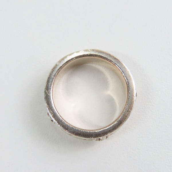 実際に弊社で買取させて頂いたDEAL TEARS/ディールティアーズ スクロール ローズ シルバー リング 12.5号の画像 5枚目