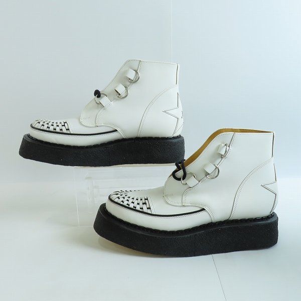 実際に弊社で買取させて頂いたGEORGE COX/ジョージコックス 私立探偵 濱マイク 限定モデル Dリング チャッカブーツ 13273/8の画像 3枚目