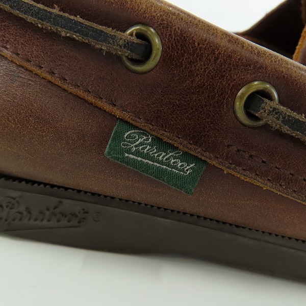 実際に弊社で買取させて頂いたParaboot/パラブーツ BARTH/バース デッキシューズ 0818/6の画像 6枚目