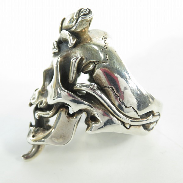 実際に弊社で買取させて頂いた【ギャラ付】Justin Davis/ジャスティンデイビス ROSES OF ROMANCE ローズオブロマンス リング 指輪 SRJ965/15号の画像 2枚目