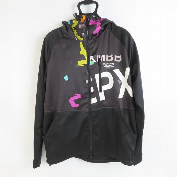 実際に弊社で買取させて頂いたAKM/エーケーエム LUXE163 ジップアップパーカー 総柄 M