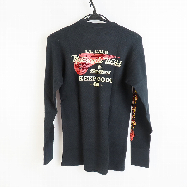 実際に弊社で買取させて頂いた【未使用】THE FLAT HEAD/フラットヘッド SPACE RIDER サーマル ロングスリーブ 42の画像 1枚目