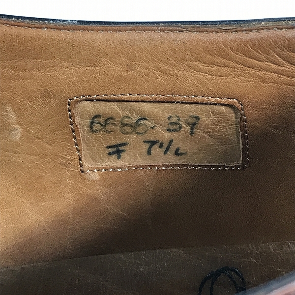 実際に弊社で買取させて頂いたSantoni/サントーニ シングルモンクストラップシューズ ドレスシューズ/7.5の画像 5枚目