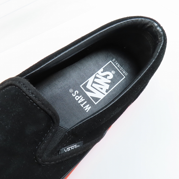 実際に弊社で買取させて頂いたWTAPS × VANS/ダブルタップス×バンズ  OG CLASSIC SLIP-ON/クラシック スリッポン VN0A45JK20E1/27の画像 4枚目