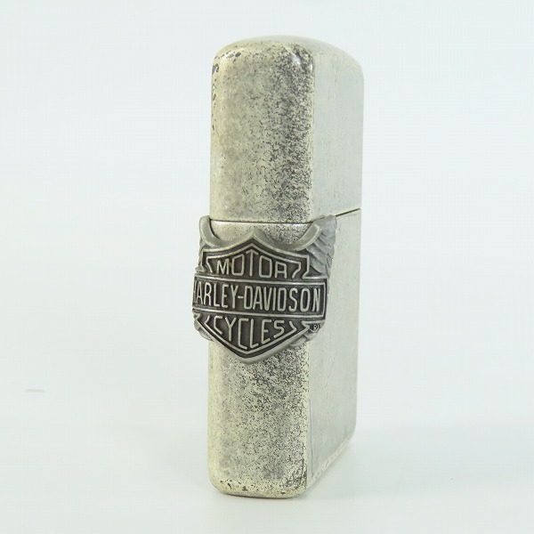 実際に弊社で買取させて頂いたZIPPO/ジッポー HARLEY-DAVIDSON/ハーレーダビッドソン サイドメタル 1996年製の画像 3枚目