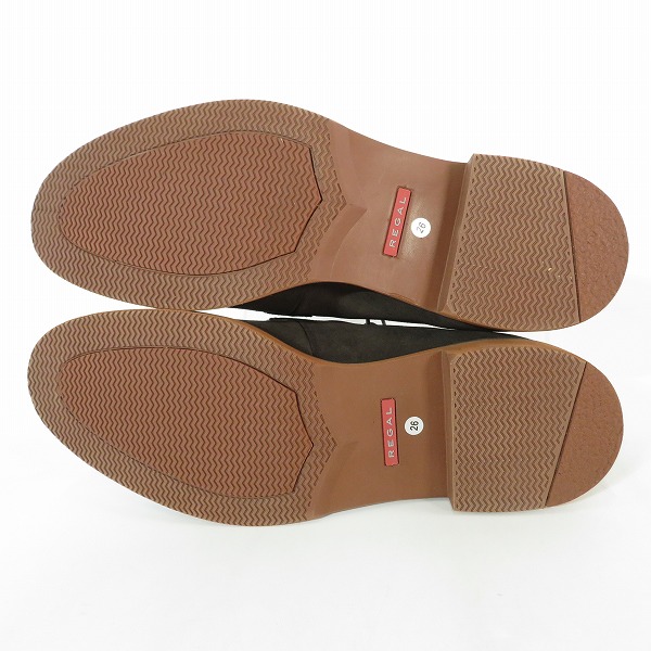 実際に弊社で買取させて頂いたREGAL/リーガル  GORE-TEX/ゴアテックス スエード シューズ NC22F 50AL/26の画像 2枚目