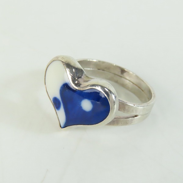 実際に弊社で買取させて頂いた(1)HOLLYWOOD RANCH MARKET/ハリウッドランチマーケット リング ハート  21号