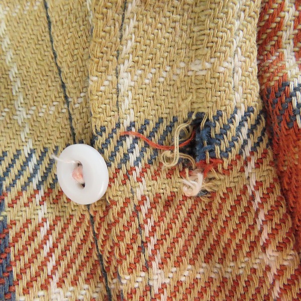 実際に弊社で買取させて頂いたBIG MAC/ビッグマック 70s ヴィンテージ チェック柄 フランネルシャツ /XLの画像 3枚目