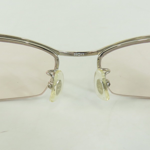 実際に弊社で買取させて頂いたRayBan/レイバン メガネフレーム/アイウェア チタニウム RB8621の画像 4枚目