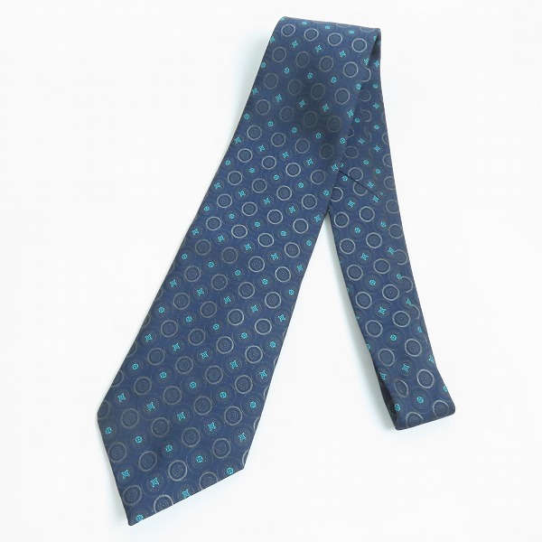 実際に弊社で買取させて頂いたLOUIS VUITTON/ルイヴィトン 総柄 シルク100％ ネクタイ