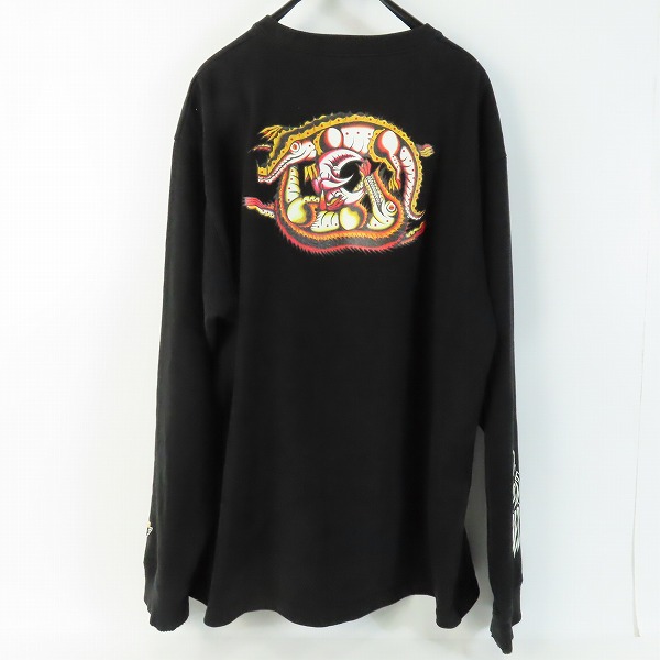 実際に弊社で買取させて頂いたMecca×Sb×FAT/メッカ×スケートボード ジャーナル×エフエーティー AZTEKAMECCA 長袖Tシャツ F32110-CT19/JUMBOの画像 1枚目