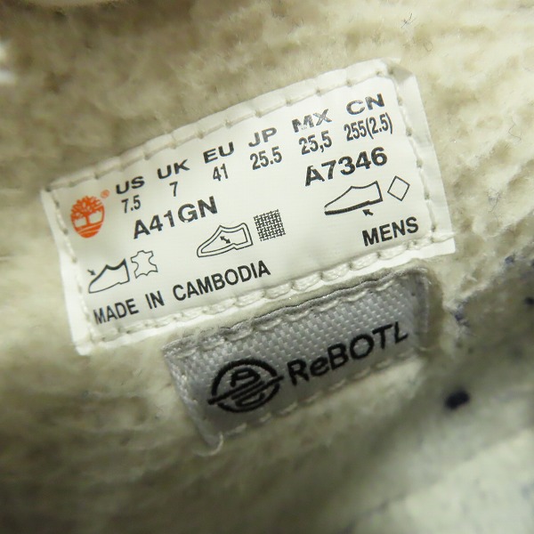 実際に弊社で買取させて頂いたTimberland/ティンバーランド ブーツ A7346/25.5の画像 5枚目