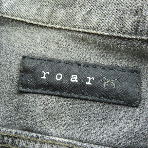 実際に弊社で買取させて頂いたroar/ロアー 二丁拳銃スワロフスキー/弾丸加工/デニムジャケット/Gジャン 17SRB-21KW/1の画像 2枚目