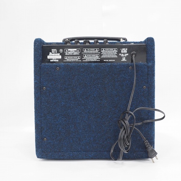 実際に弊社で買取させて頂いたIbanez/アイバニーズ IBZ-G 小型 ギターアンプ コンボアンプ BOOSTスイッチ付き【動作確認済】の画像 6枚目