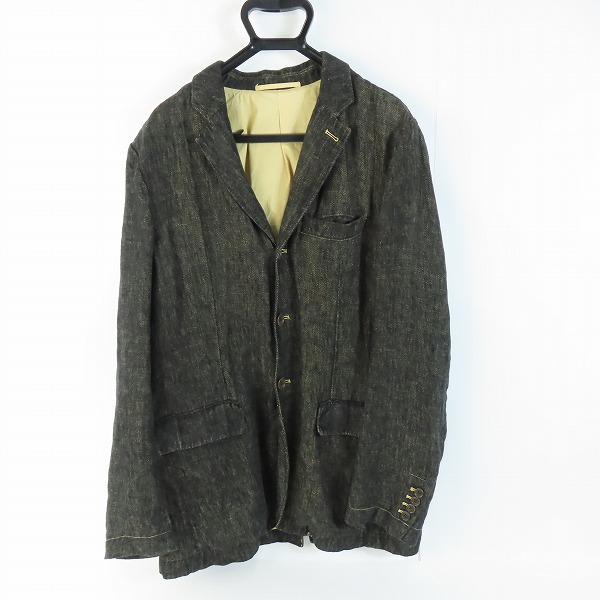 実際に弊社で買取させて頂いたC.P.COMPANY/シーピーカンパニー リネン/麻 テーラード ジャケット/52