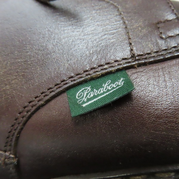 実際に弊社で買取させて頂いたParaboot/パラブーツ CHAMBORD TEX/シャンボード レザーシューズ/710707/90993/7の画像 7枚目