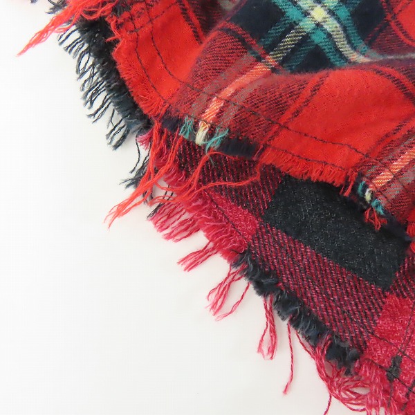 実際に弊社で買取させて頂いたL.G.B./ルグランブルー チェック フランネルシャツ Shirt-G/STD 86257CSM/3の画像 6枚目