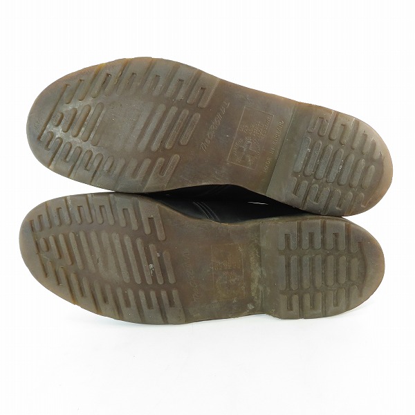 実際に弊社で買取させて頂いたDr.martens/ドクターマーチン イングランド製 4ホールレザーシューズ/8の画像 2枚目