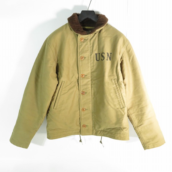 実際に弊社で買取させて頂いたTHE REAL McCOY'S/リアルマッコイズ N-1デッキジャケット NOs-81012/40R