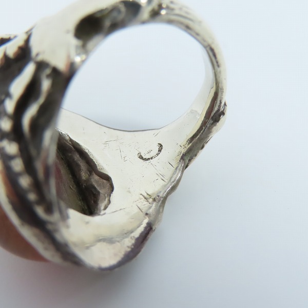 実際に弊社で買取させて頂いたALEX STREETER/アレックスストリーター エンジェルハートリング レッド 18号の画像 6枚目