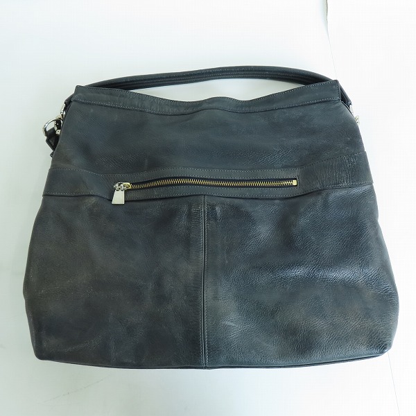 実際に弊社で買取させて頂いたaniary/アニアリ 裏地カモフラ/迷彩 レザー トートバッグ/ショルダーバッグの画像 1枚目