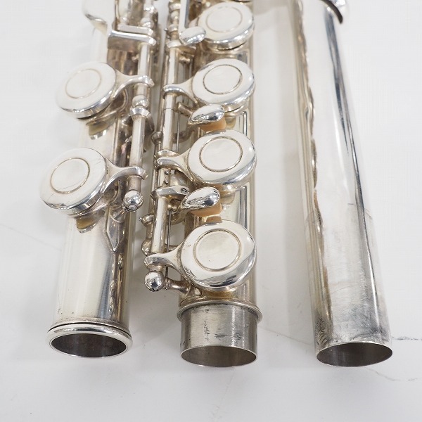 実際に弊社で買取させて頂いた【ジャンク】YAMAHA/ヤマハ YFL-221SII/YFL221SII フルート 頭部管銀製 ハードケース付の画像 8枚目