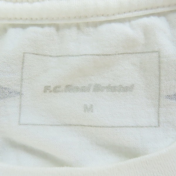 実際に弊社で買取させて頂いたF.C.Real Bristol/F.C.レアルブリストル  17SS STAR BOX LOGO CREW NECK TEE/Tシャツ/FCRB-170058/Mの画像 2枚目