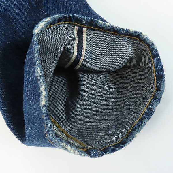 実際に弊社で買取させて頂いたLEVI'S/リーバイス VINTAGE CLOTHING/LVC 501XX 1955年モデル 日本製 デニムパンツ/ジーンズ 50155-0078/36の画像 6枚目