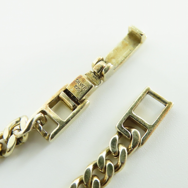 実際に弊社で買取させて頂いたAMBUSH/アンブッシュ 喜平チェーンブレスレット シルバー925の画像 4枚目