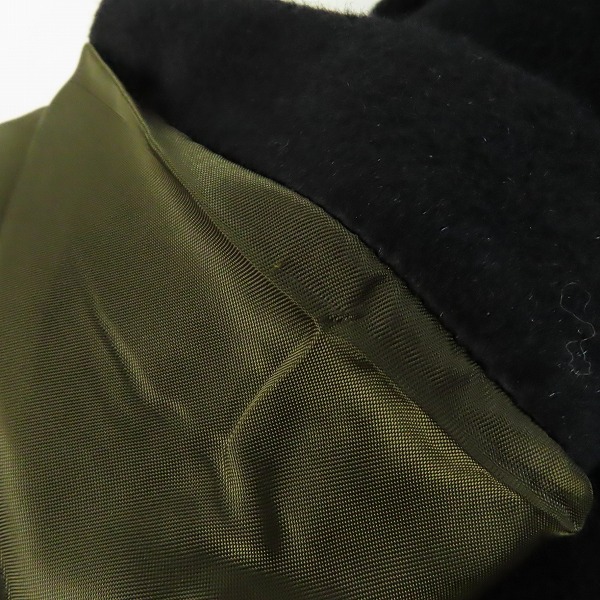 実際に弊社で買取させて頂いたPaul Smith COLLECTION/ポールスミス アンゴラ ステンカラーコート PC-BG-46548 /XLの画像 6枚目